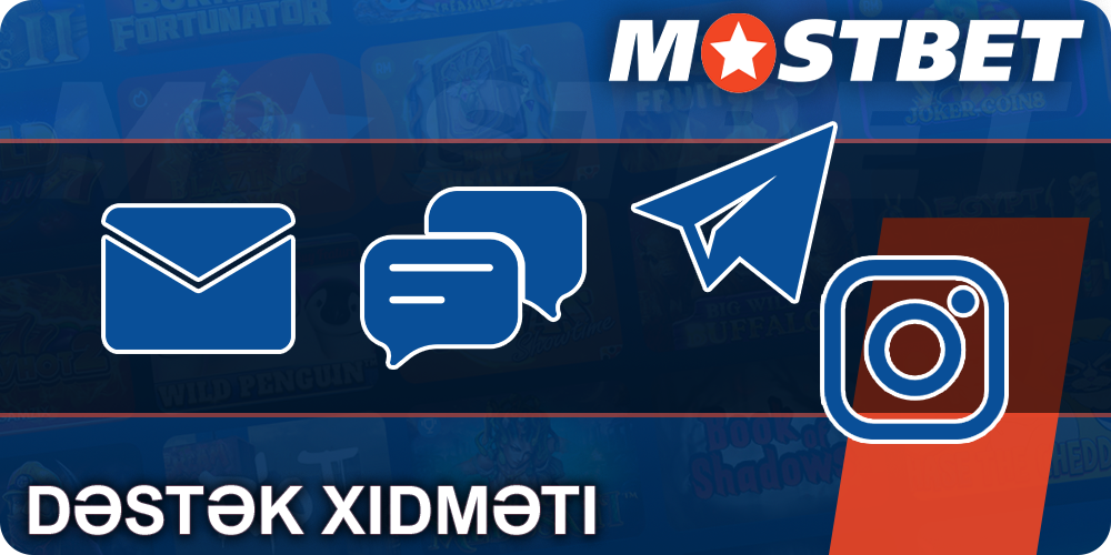 Mostbet kazinosunun dəstək xidməti ilə əlaqə qurma üsulları